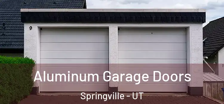  Aluminum Garage Doors Springville - UT