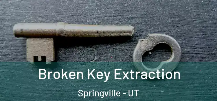 Broken Key Extraction Springville - UT
