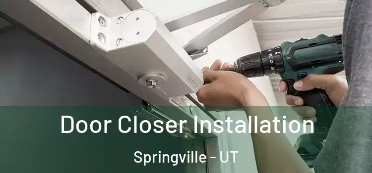 Door Closer Installation Springville - UT
