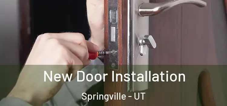 New Door Installation Springville - UT