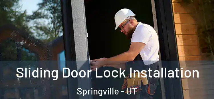 Sliding Door Lock Installation Springville - UT